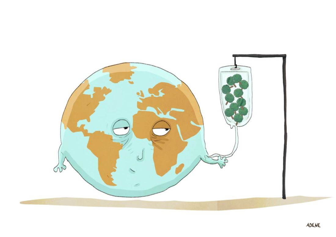 Planet needs trees - ADENE