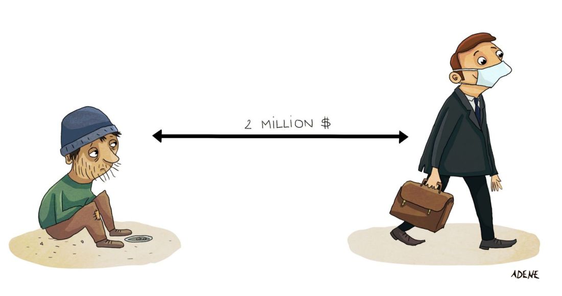 Social distance - ADENE - LR